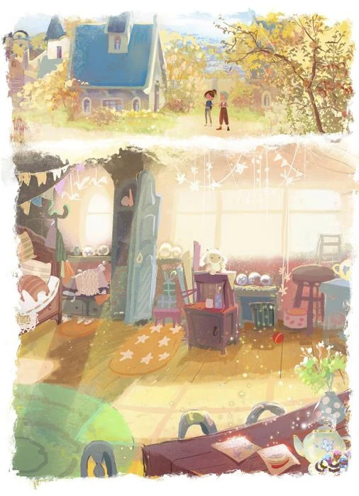 Иллюстрация к книге — Лабиринт и чудесказки [book-illustration-12.webp]