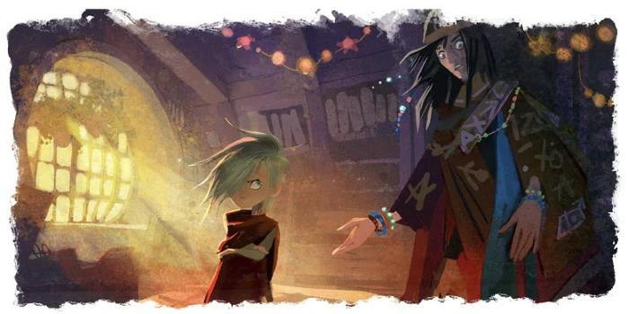 Иллюстрация к книге — Лабиринт и чудесказки [book-illustration-19.webp]