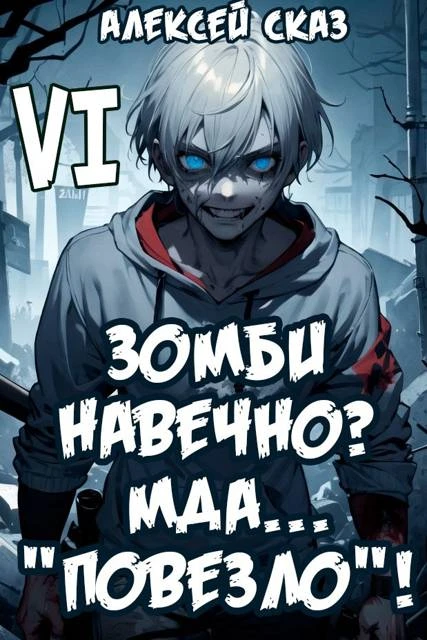 Книга Я Зомби Навечно? Мда… "Повезло"!
