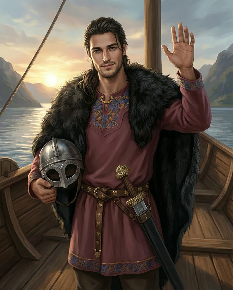 Иллюстрация к книге — Две судьбы Хальвдана Черного [book-illustration-2.webp]