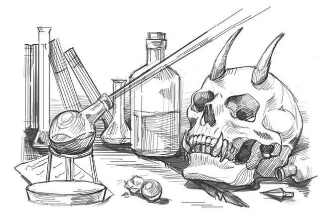 Иллюстрация к книге — В Доме Змея [book-illustration-8.webp]