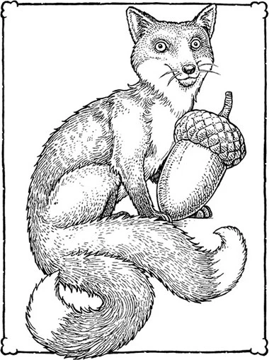 Иллюстрация к книге — Сфинкс, дракон и девочка с птицей [book-illustration-39.webp]