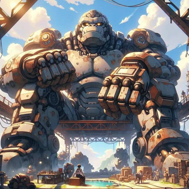 Иллюстрация к книге — Гарем на шагоходе. Том 1 [book-illustration-17.webp]