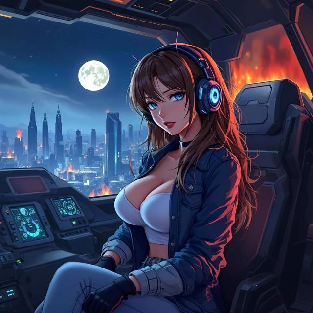 Иллюстрация к книге — Гарем на шагоходе. Том 6 [book-illustration-27.webp]
