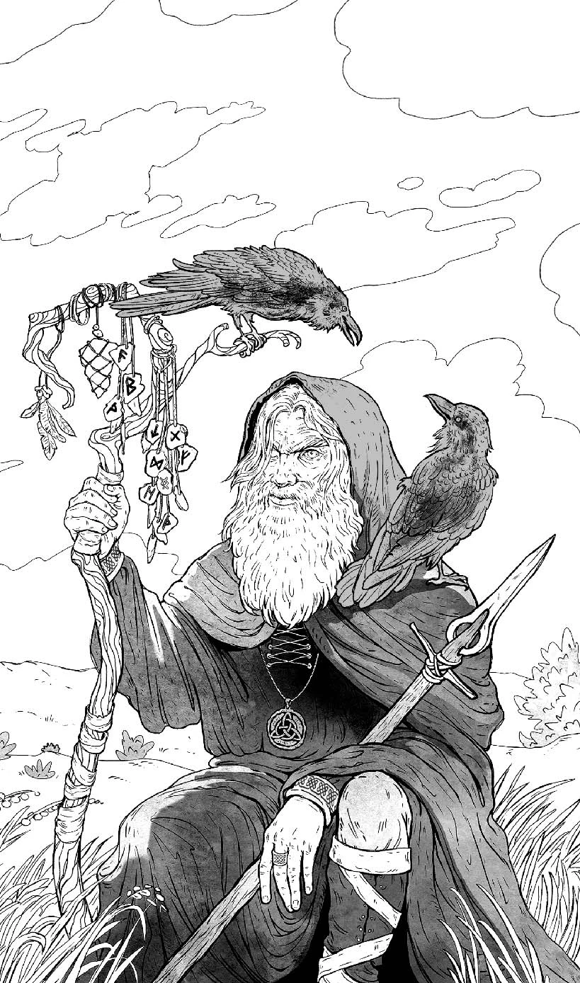 Иллюстрация к книге — Даша в мире Одина и Тора [book-illustration-3.webp]