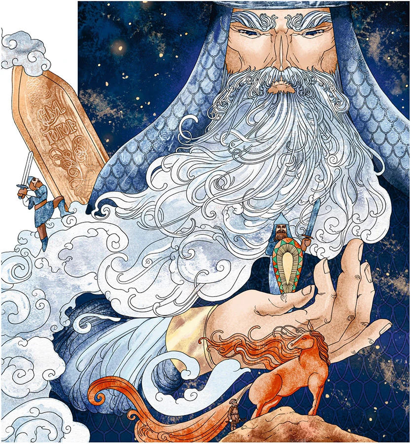 Иллюстрация к книге — Русские богатыри [book-illustration-4.webp]