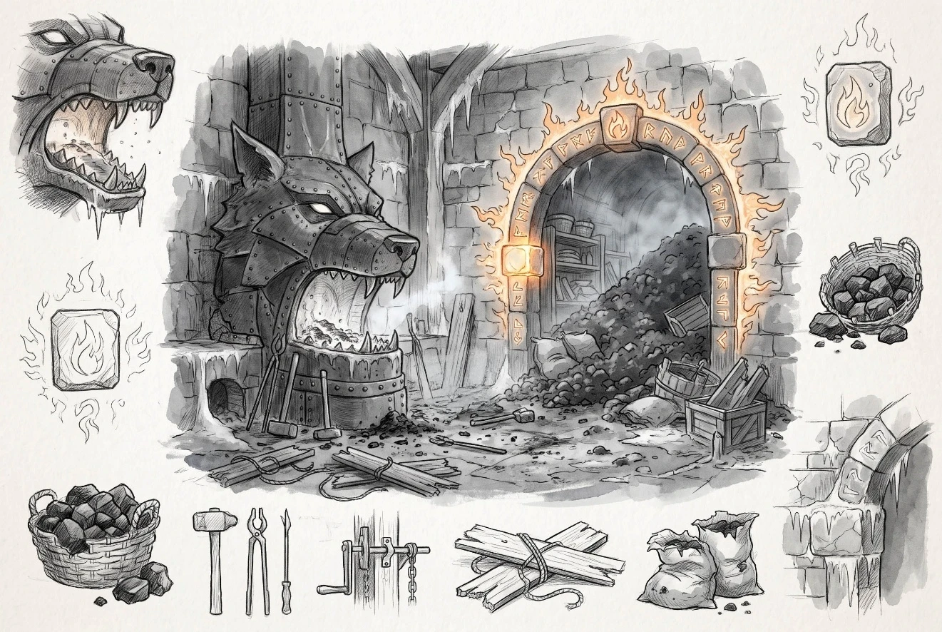 Иллюстрация к книге — Идеальный мир для кузнеца [book-illustration-13.webp]