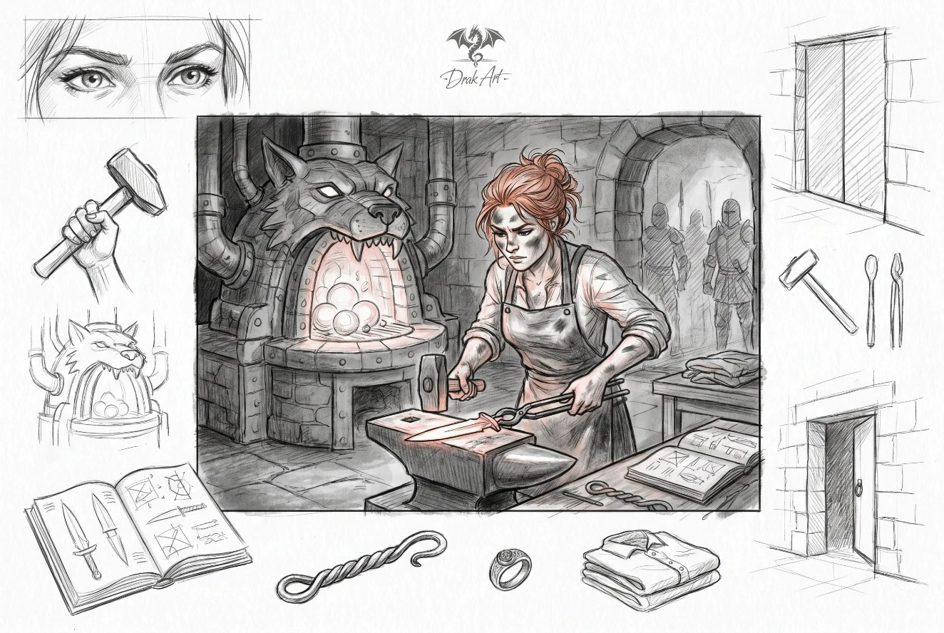Иллюстрация к книге — Идеальный мир для кузнеца [book-illustration-25.webp]