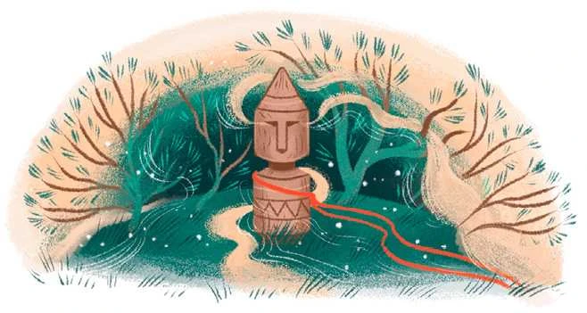 Иллюстрация к книге — Мифы северных народов России для детей [book-illustration-29.webp]