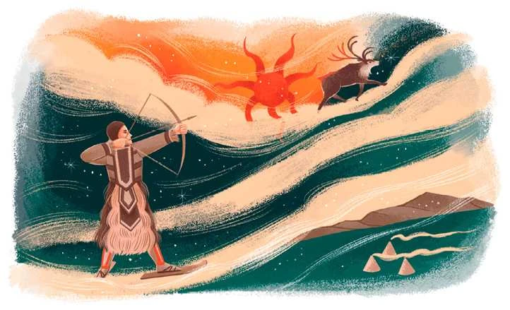 Иллюстрация к книге — Мифы северных народов России для детей [book-illustration-37.webp]