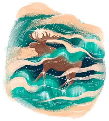 Иллюстрация к книге — Мифы северных народов России для детей [book-illustration-38.webp]