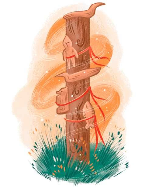 Иллюстрация к книге — Мифы северных народов России для детей [book-illustration-47.webp]