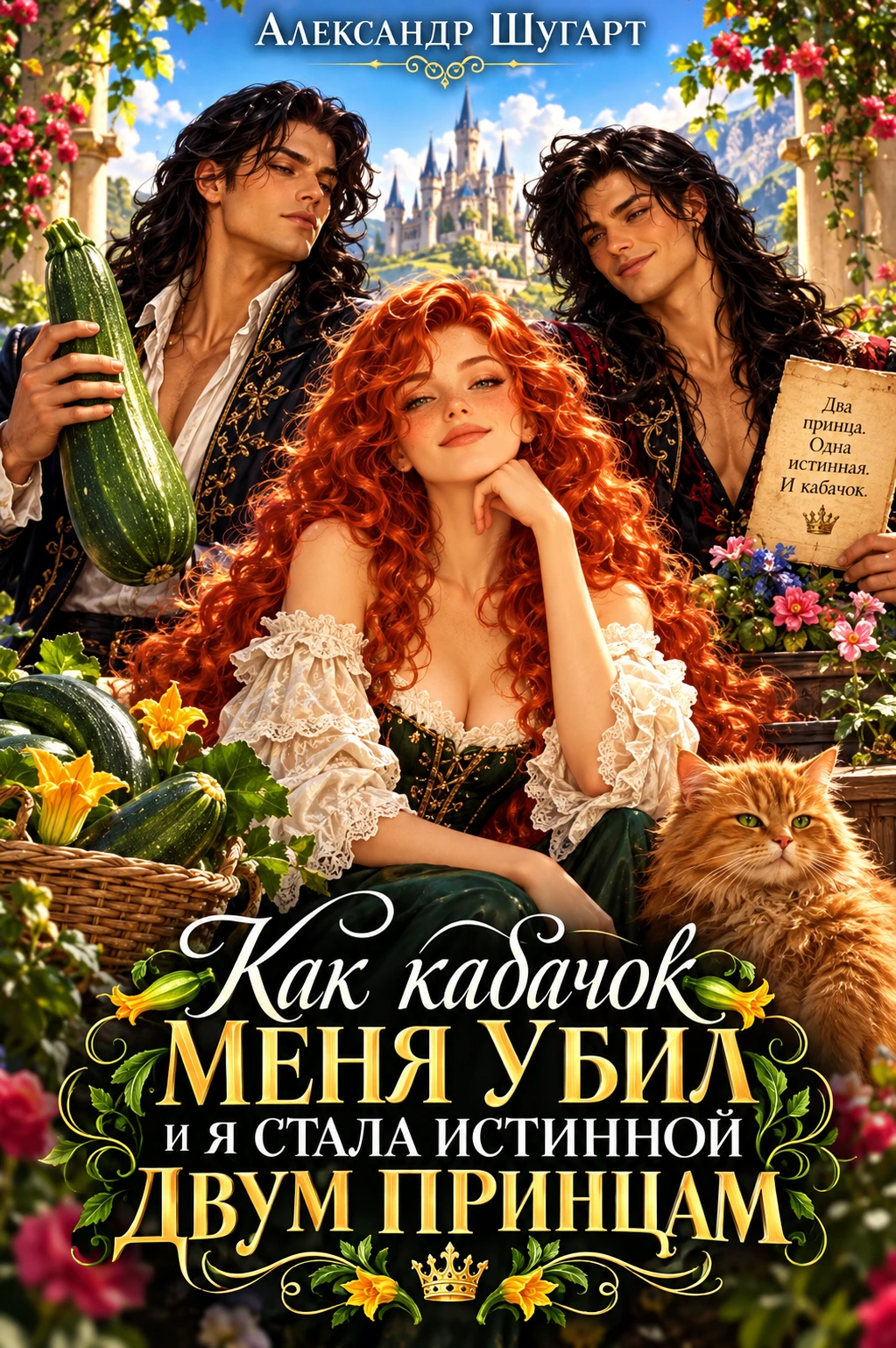 Книга Как кабачок меня убил и я стала истинной двум принцам