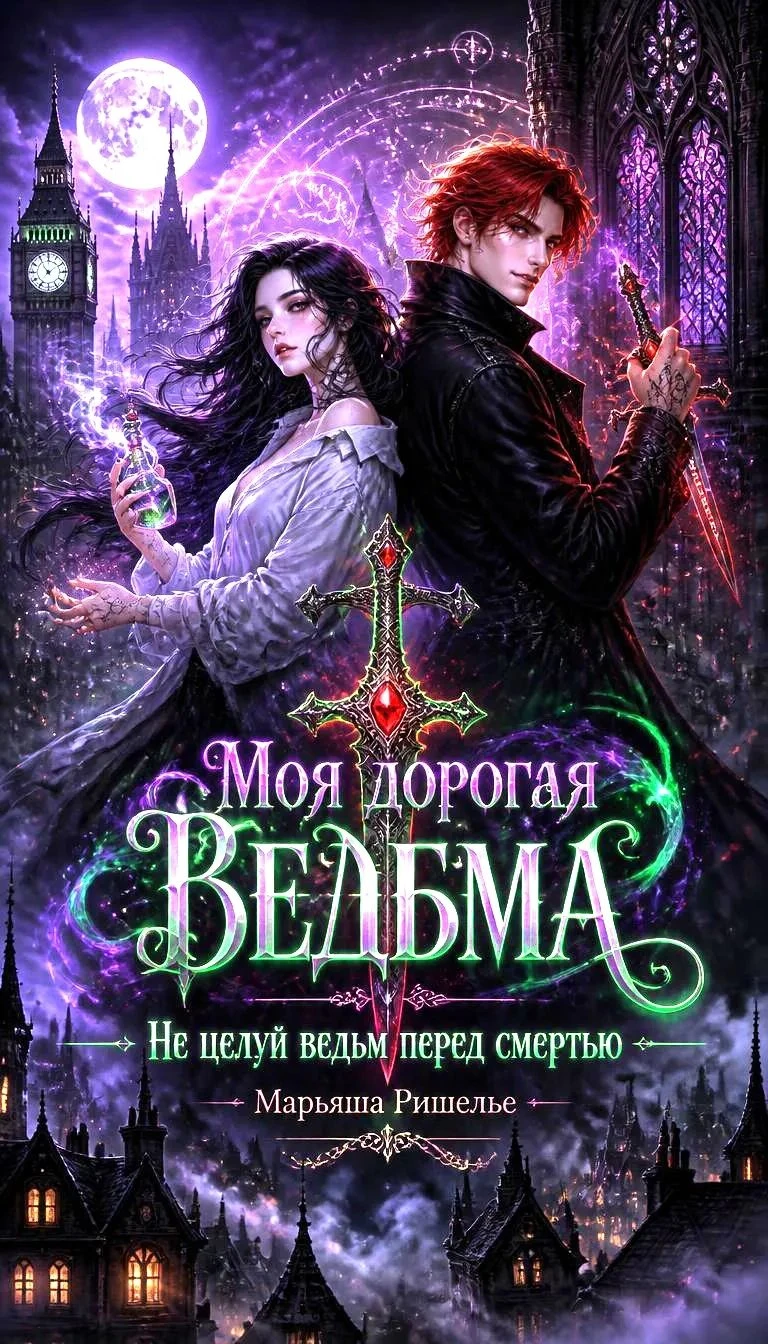 Книга Моя дорогая ведьма. Не целуй ведьм перед смертью