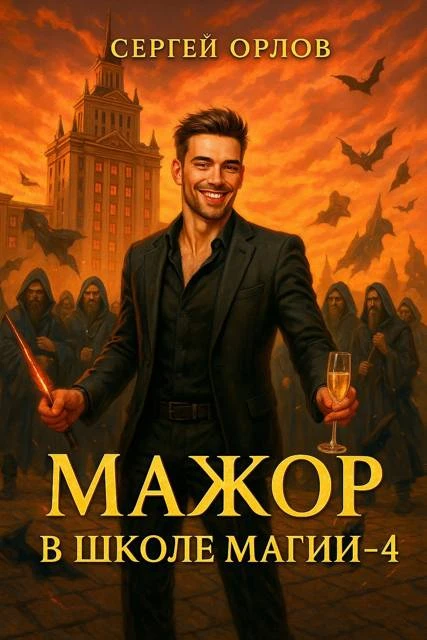 Книга Мажор в школе магии 4
