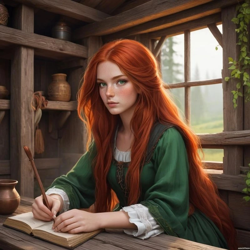 Иллюстрация к книге — Там, где изба на курьих ножках... [book-illustration-16.webp]