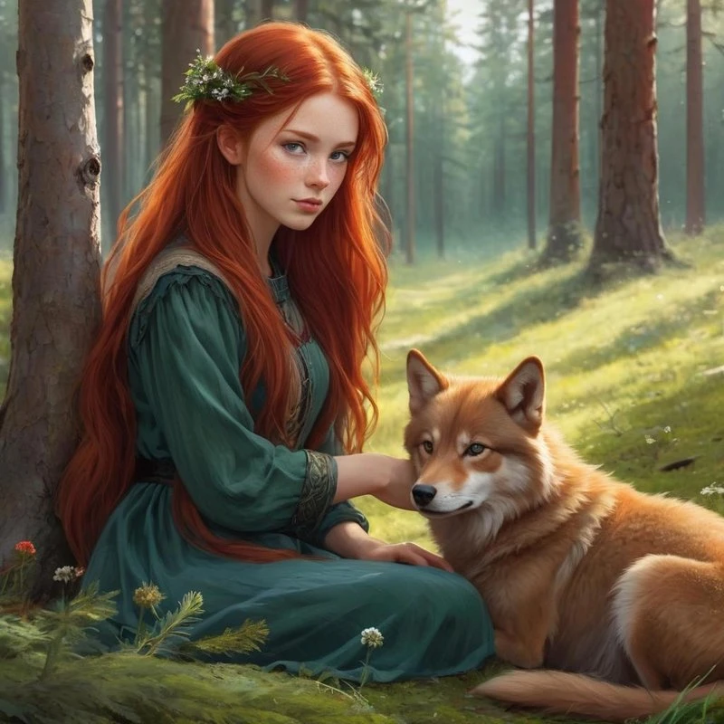 Иллюстрация к книге — Там, где изба на курьих ножках... [book-illustration-18.webp]