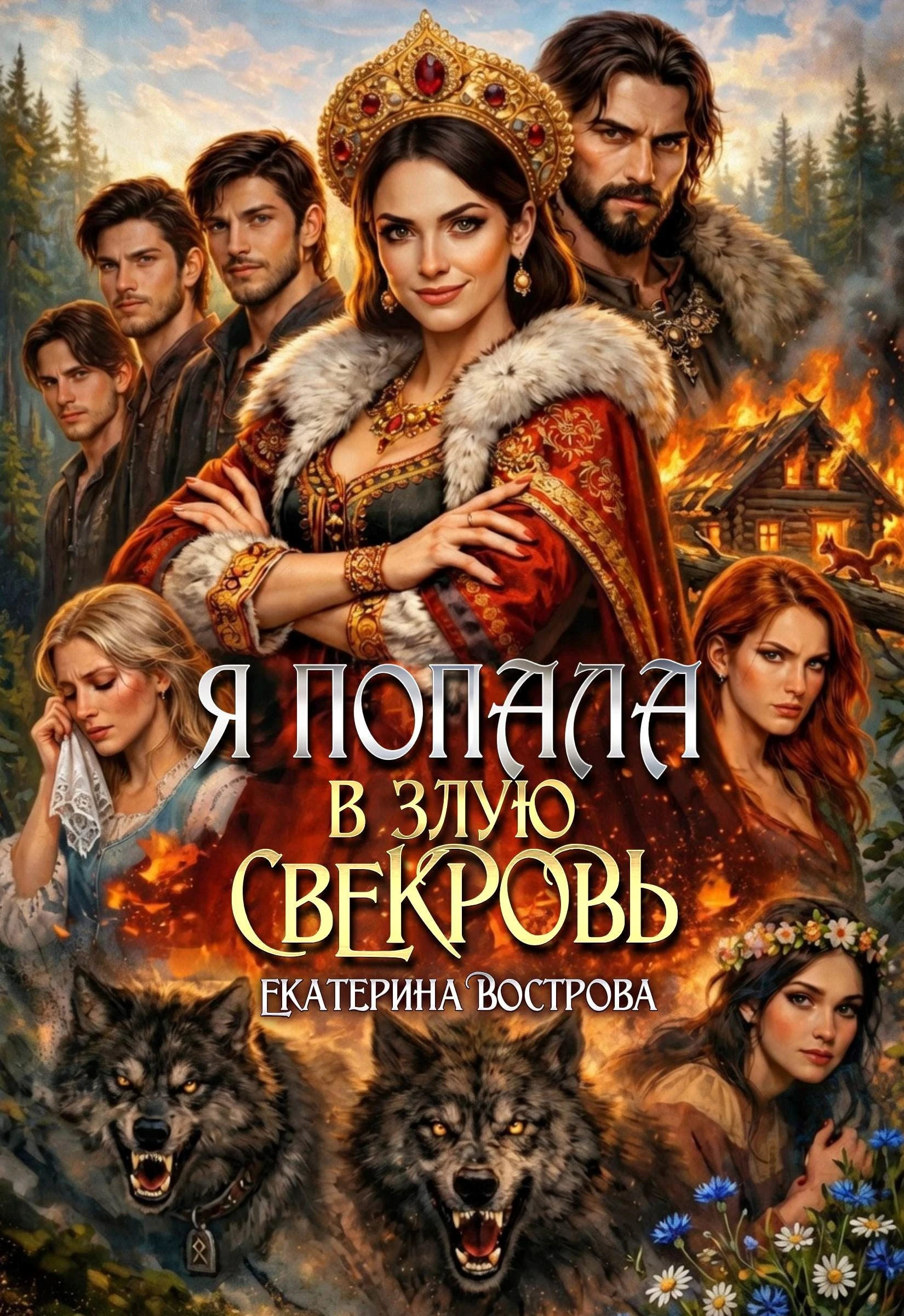 Книга Я попала в злую свекровь