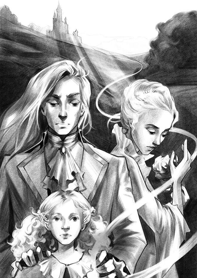 Иллюстрация к книге — Нарушители. Память Каштана: темный замок. Память Гюрзы: светлые сады [book-illustration-1.webp]