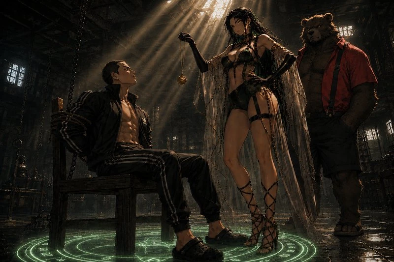 Иллюстрация к книге — Это твоя ошибка, дамочка-Бог [book-illustration-4.webp]