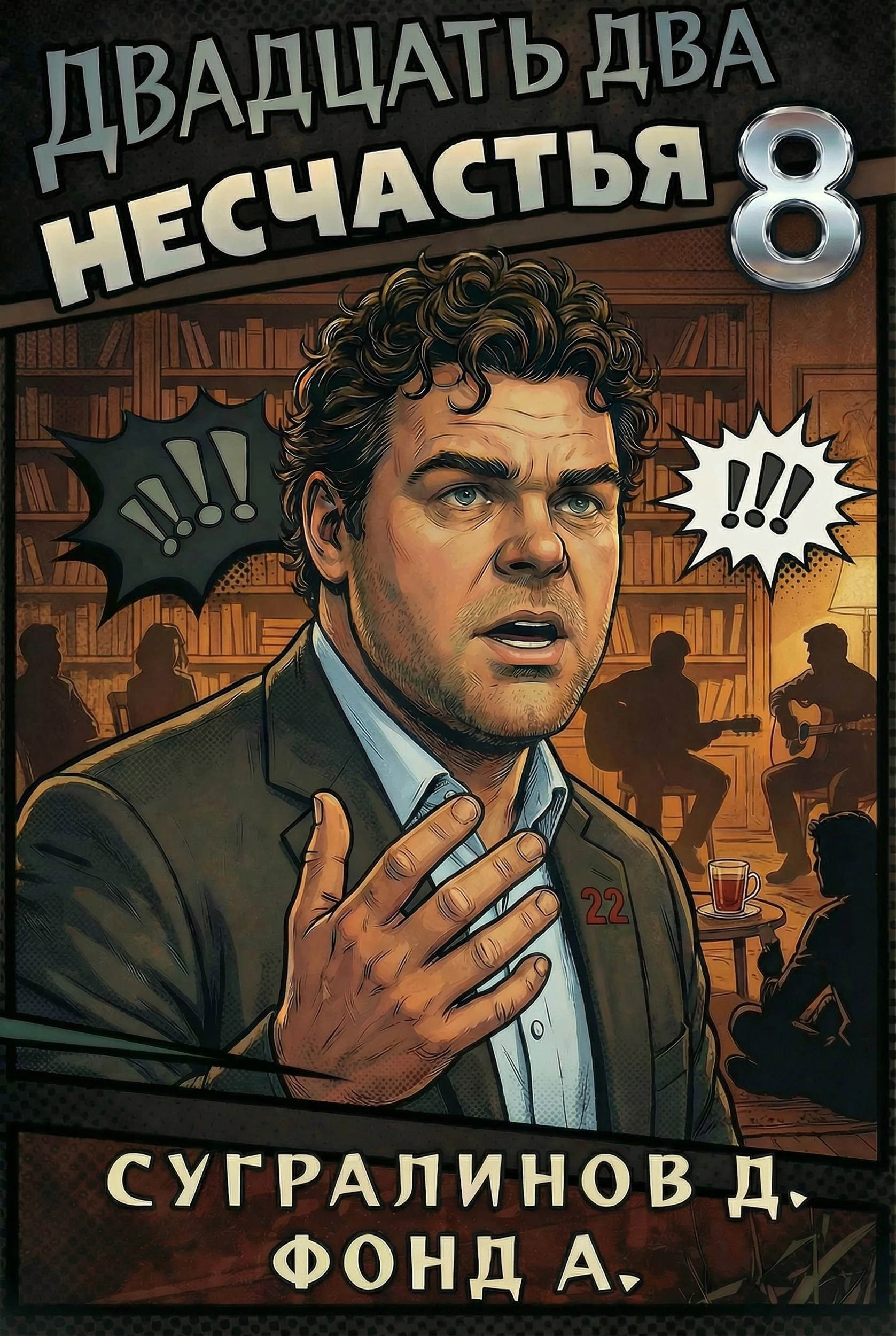 Книга Двадцать два несчастья. Том 8