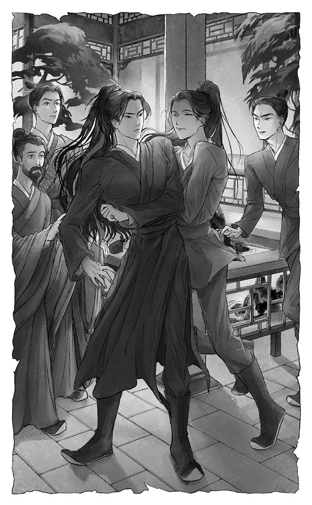 Иллюстрация к книге — В черной краске становишься черным. Том 3 [book-illustration-1.webp]