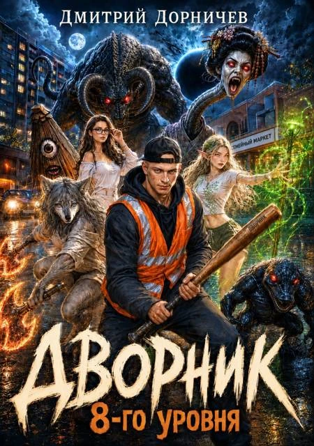 Книга Дворник 8-го уровня. Том 3