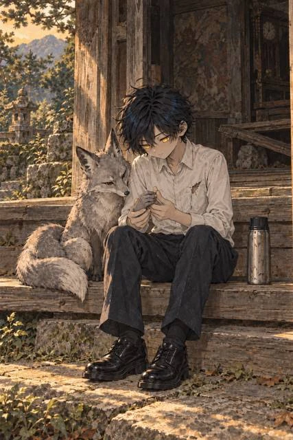 Иллюстрация к книге — Демон из средней школы. Повесть вторая [book-illustration-11.webp]