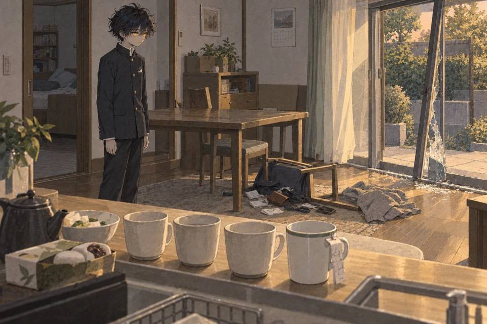 Иллюстрация к книге — Демон из средней школы. Повесть вторая [book-illustration-29.webp]