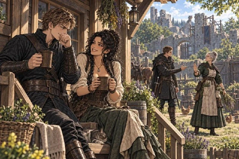 Иллюстрация к книге — Я лорд крепости. Том 1 [book-illustration-19.webp]
